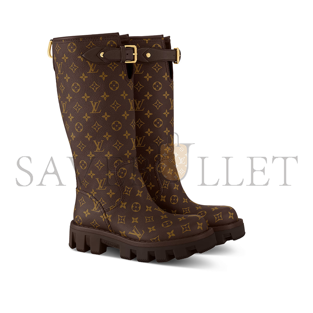 LOUIS VUITTON LV CHECKER HIGH BOOT 1ACNKY LOUIS VUITTON LV CHECKER HIGH BOOT 1ACNKY